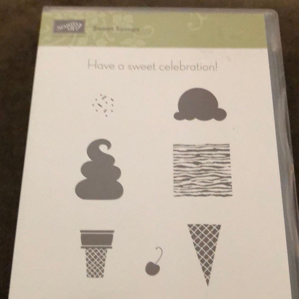 Stampin Up! Sweet Scoops stamps